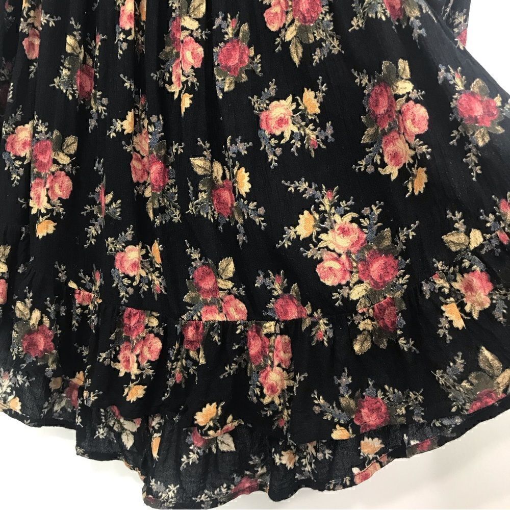 Denim & Supply Ralph Lauren Floral Print On / Off shoulder Boho Blouse - Picture 12 of 12
